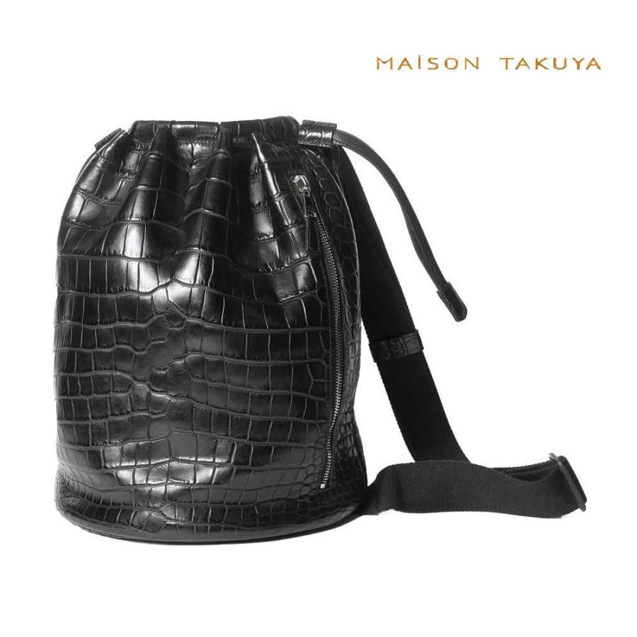 MAISON TAKUYA メゾンタクヤ クロコダイル サムライショルダー MAISON TAKUYA メゾンタクヤ クロコダイル サムライショルダー