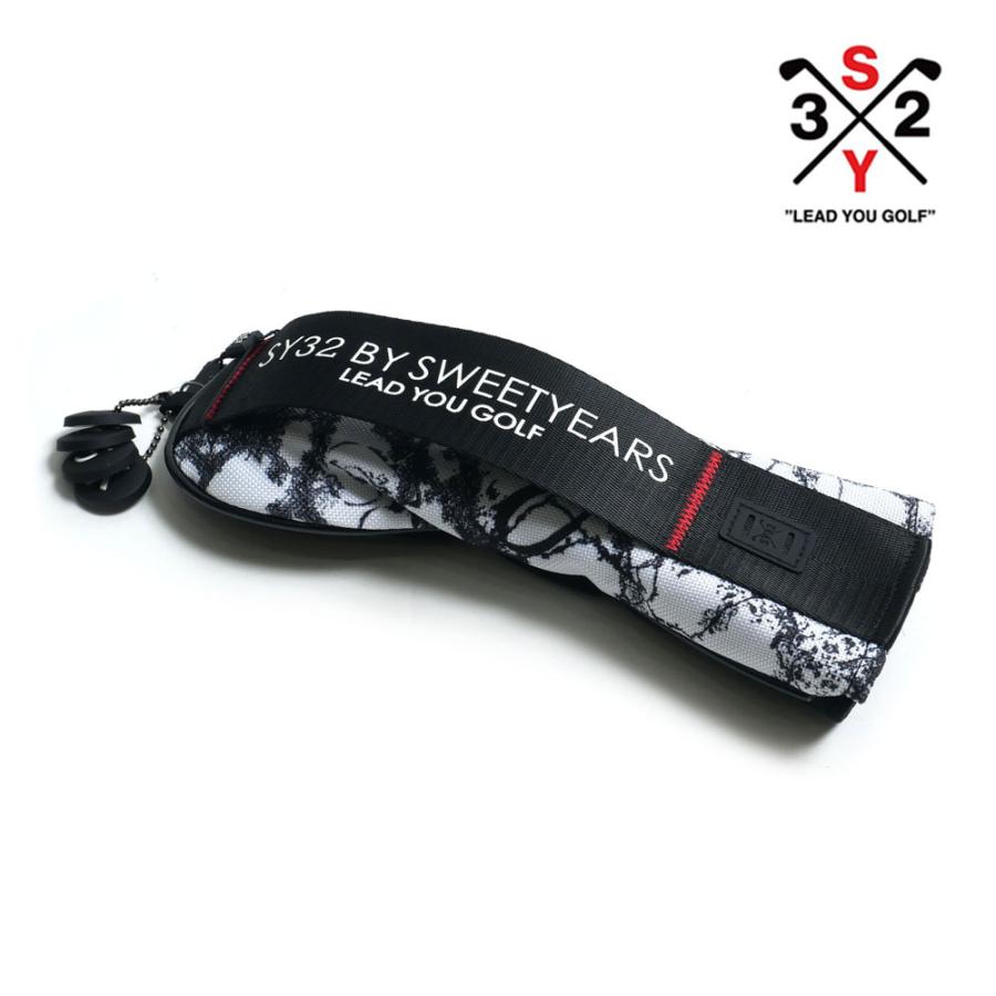 SY32 by SWEET YEARS GOLF エスワイ32 バイ スウィートイヤーズ ゴルフ ユーティリティカバー ホワイト syg-22a63utg | SY32 by SWEET YEARS
