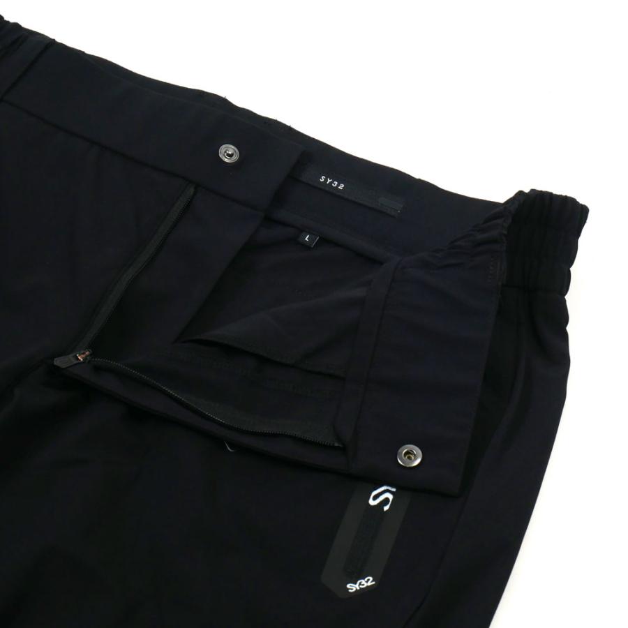 正月値下げ‼️SY32 by SWEET YEARS ゴルフパンツ 黒 SY32 by SWEET YEARS スウェットパンツ ブランド おしゃれ