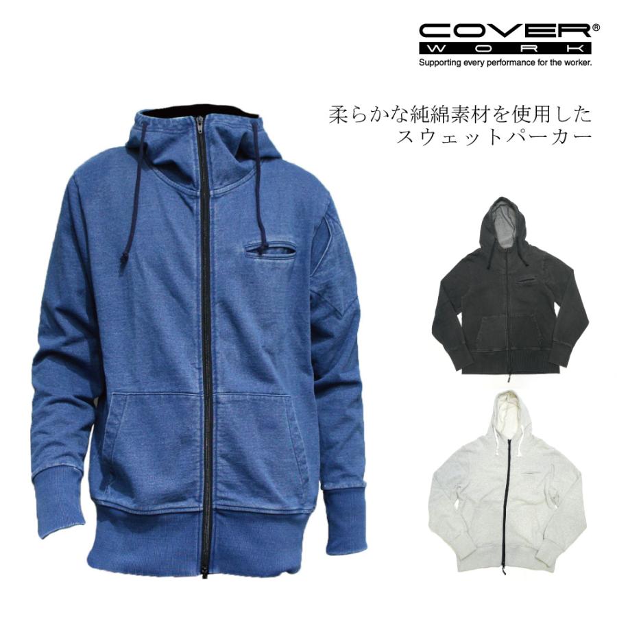 ben alder COVERWORK カヴァーワーク メンズ デニム スウェット