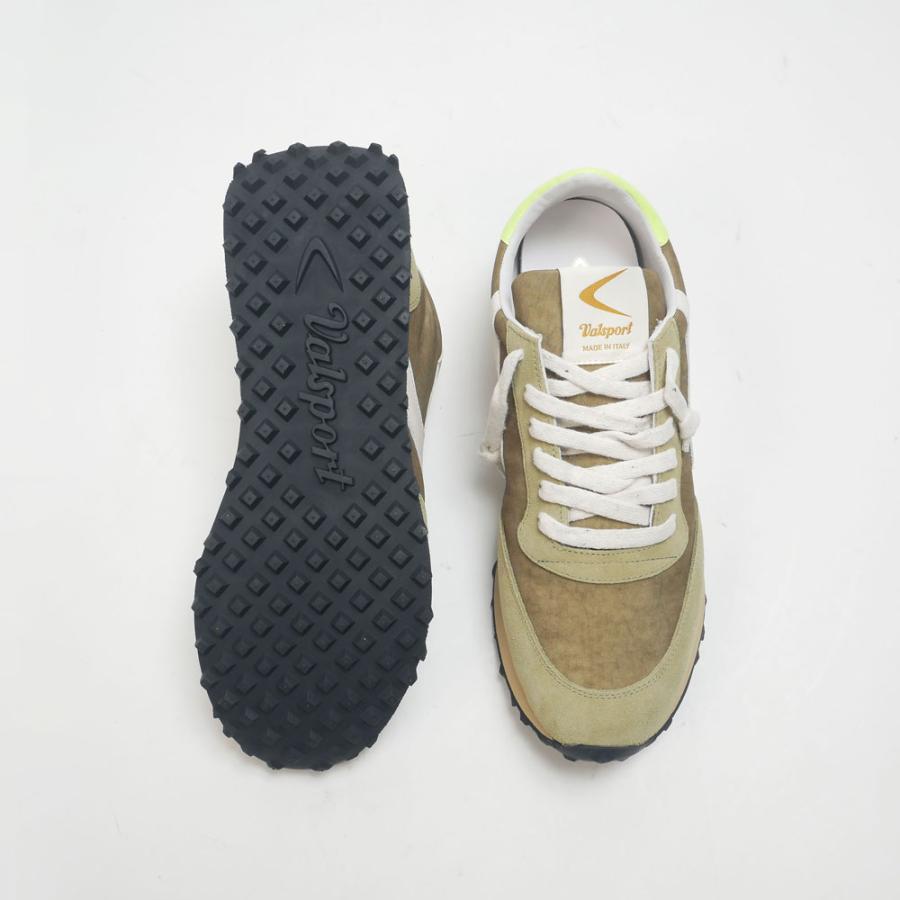 VALSPORT ヴァルスポルト スニーカー START HERITAGE NYLON VINTAGE FLUO vsr3041m olive 41 42 43 44 | Valsport | 06