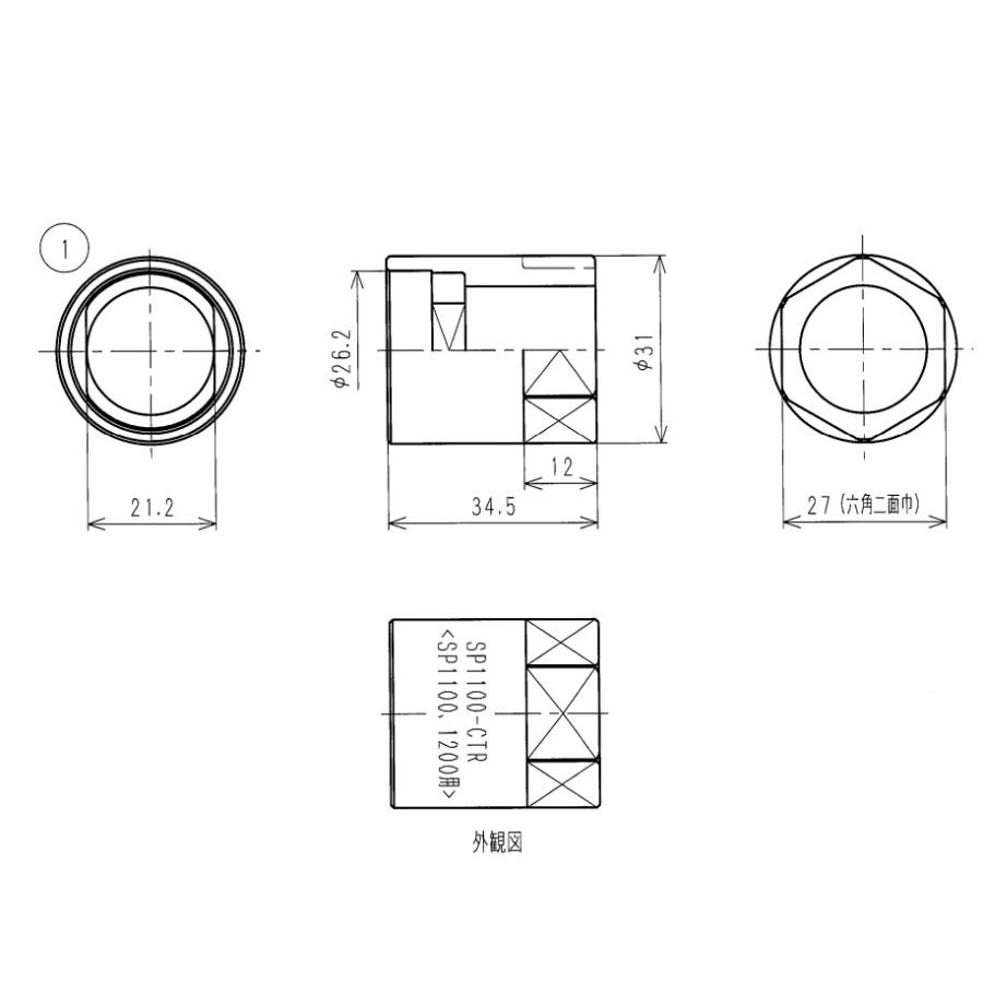 タブチ TBC TABUCHI 【17975201】 カートリッジ着脱治具 品番：SP1100
