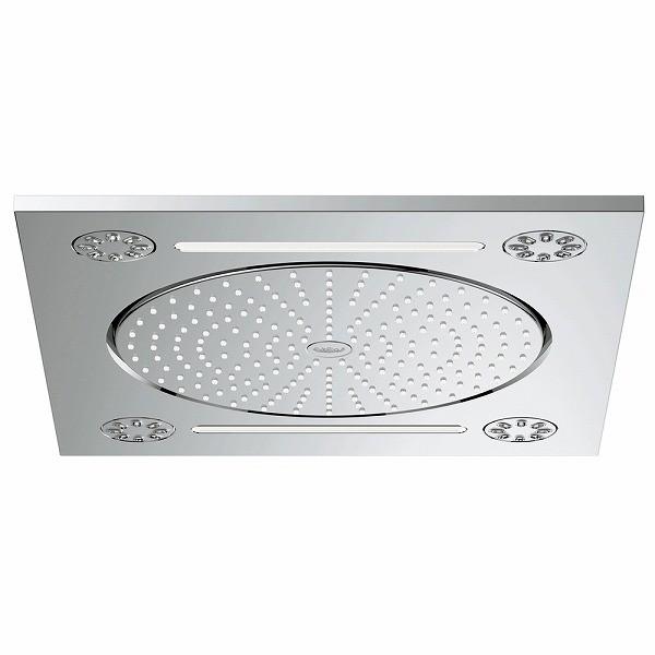 【直送商いもの】 GROHE[グローエ] GROHE SPA COLLECTIONS 【27 939 10J】 レインシャワーF オーバーヘッドシャワー (上昇限度付) バス、洗面所用品-キッチン、日用品、文具-その他バス、洗面所用品
