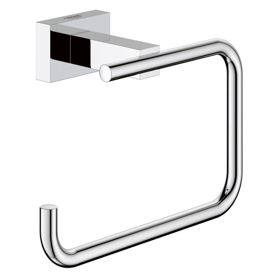 トイレットペーパーホルダー 【直送商品】 GROHE[グローエ] アクセサリー 【40 507 001】 エッセンシャルキューブ (カバーなし)