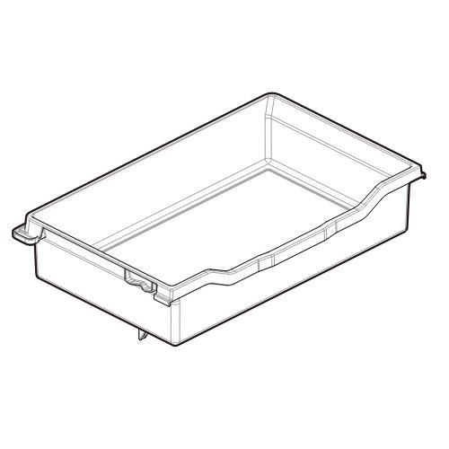 TOSHIBA（東芝） TOSHIBA 3ドア冷凍冷蔵庫 野菜室 スライドケース 部品 