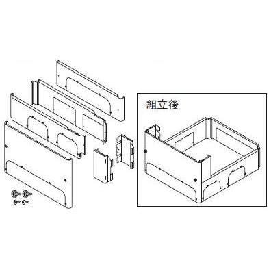AD-HEF34N-C ナショナルエコキュート脚部化粧カバー370L用4方向　パナソニック