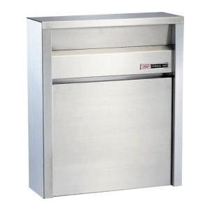 ハッピー金属  ファミールポスト(ステンレスポスト)685-U 壁面取り付け及びポール取り付けタイプ