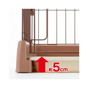 リッチェル 【89181】 ペット用お掃除簡単サークル150-80 |  | 05