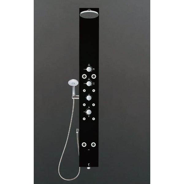 INAX LIXIL・リクシル 【BF-W11TLSLB/BC】シャワーパネル（黒） 水栓金具 シャワーパネル アクアネオ