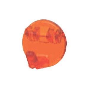 【ゆうパケット対応品】 シロクマ アクアフック角形  ３０mm クリアオレンジ 【C-102】｜up-b