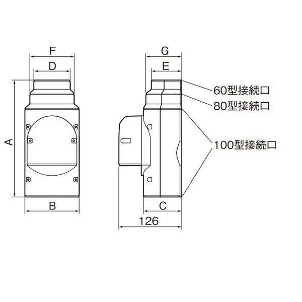 Panasonic（パナソニック） ルームエアコン エアコン配管アクセサリー