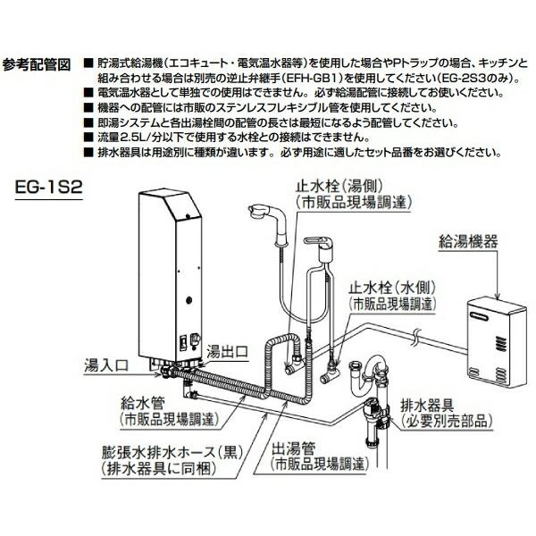INAX LIXIL・リクシル 即湯システム【EG-1S2】 1Lタイプ 本体