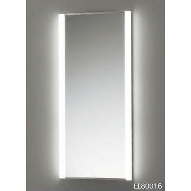 TOTO LED照明付鏡 EL80016 化粧照明タイプ トイレ・洗面所用