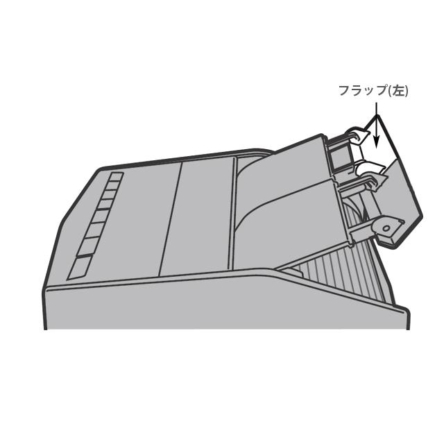パナソニック Panasonic 衣類乾燥除湿機用フラップ（左） FCW8300042★