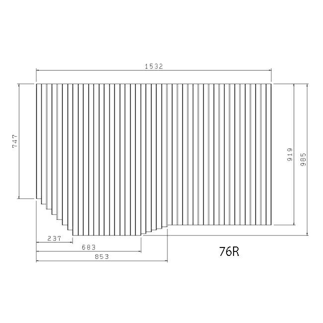 トクラス TOCLAS 【仕様変更品】 巻きフタ（７６Ｒ）【FFMAHW1X1】[GFFMAHW1X1] 同等品