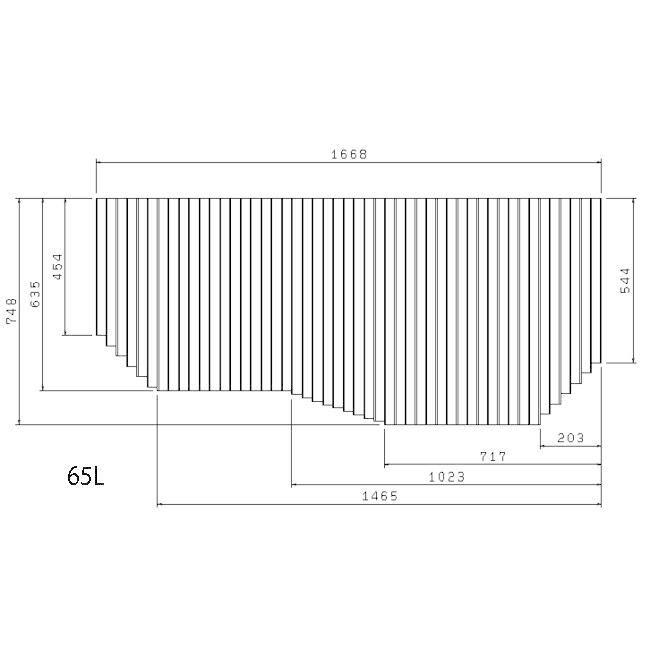 トクラス TOCLAS　【仕様変更品】 巻きフタ（６５Ｌ）【FFMALW2A1】[GFFMALW2A1]　同等品