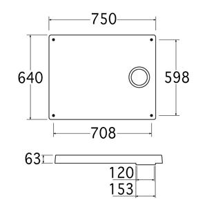三栄水栓[SANEI] 洗濯器用品 洗濯機防水パン 洗濯機パン 【H541-750】_1