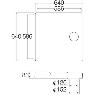 三栄水栓[SANEI] 洗濯器用品 洗濯機防水パン 洗濯機パン 【H5410-640】_1
