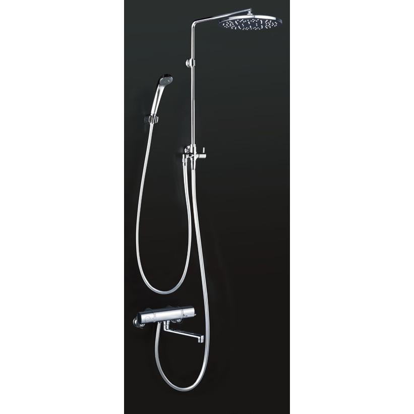 税込】【税込】KVK サーモスタット式シャワー オーバーヘッド丸・eシャワーNf仕様1 浴室、浴槽、洗面所