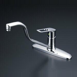 KVK ケーブイケー 流し台用シングルレバー式混合栓（Eレバー）