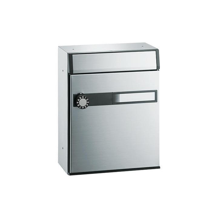 【新着商品】ナスタ(NASTA) ポスト KS-MB805SS-L 前入前出 屋 Nasta ナスタ 【KS-MB805SS】ポスト W266×H340 前入前出／屋内タイプ