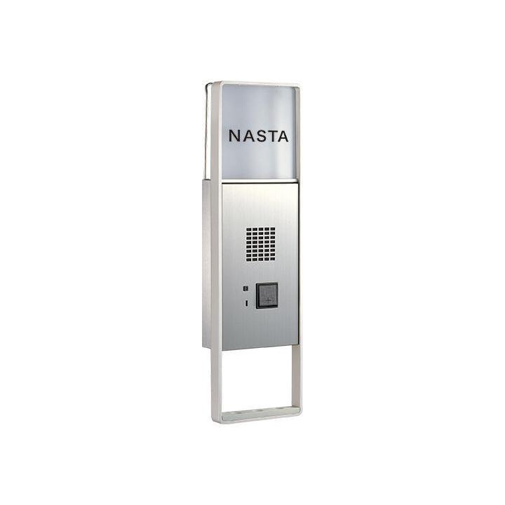 Nasta ナスタ 【KS-NPC560A】インターホンパネル ALC壁対応可能　表示・サイン　受注生産品