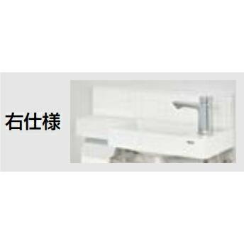 INAX LIXIL・リクシル 【L-D102RC-W】 オールインワン手洗（右仕様・Pトラップ・壁給水・バックパネル付） BW1（ピュアホワイト）_1