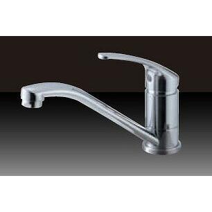 ミズタニバルブ キッチン用水栓 台付シングルレバー混合栓（ミニ