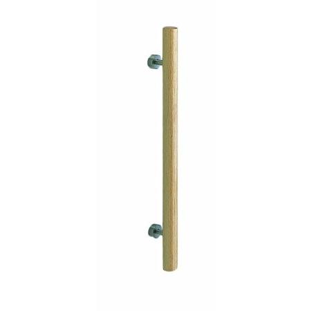 シロクマ ウッド丸型取手 ６００mm 白木ウッド・ホワイト 【NO-113】