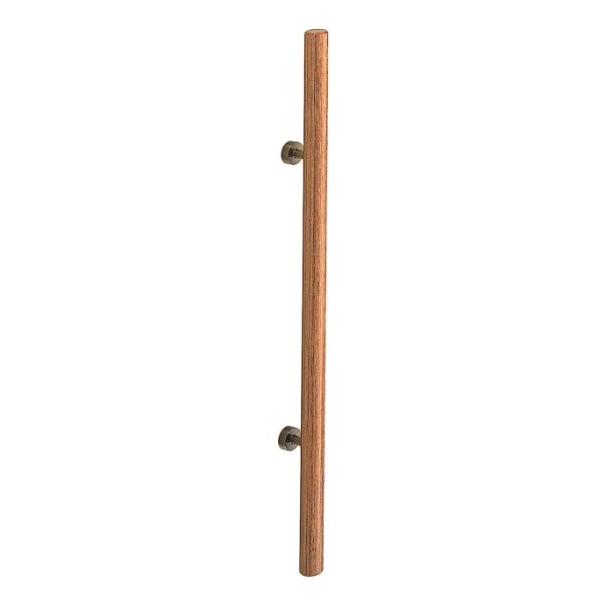 ウッド 仙徳 ４００mm ４００mm No 113 No 113 5772 住宅設備のプロショップdooon 手すり シロクマ Diy 工具 ウッド丸型取手 新品