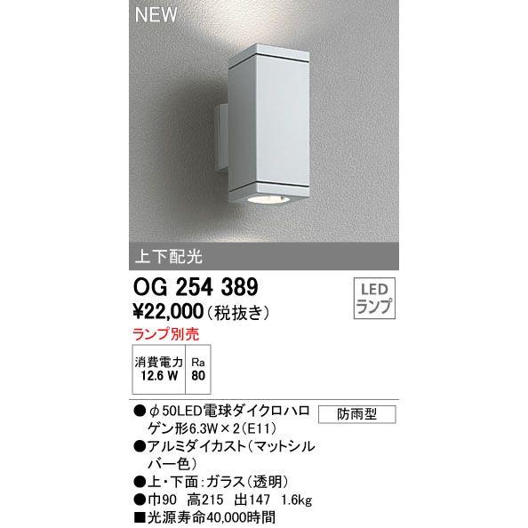 ODELIC（オーデリック） エクステリアライト ポーチライト 【OG 254