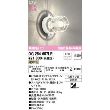 ODELIC オーデリック ブラケット 【OG254607LR】【OG 254 607LR