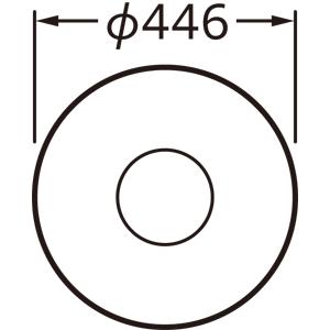 オーデリック シーリングライト 【OL291553GR】【OL 291 553GR