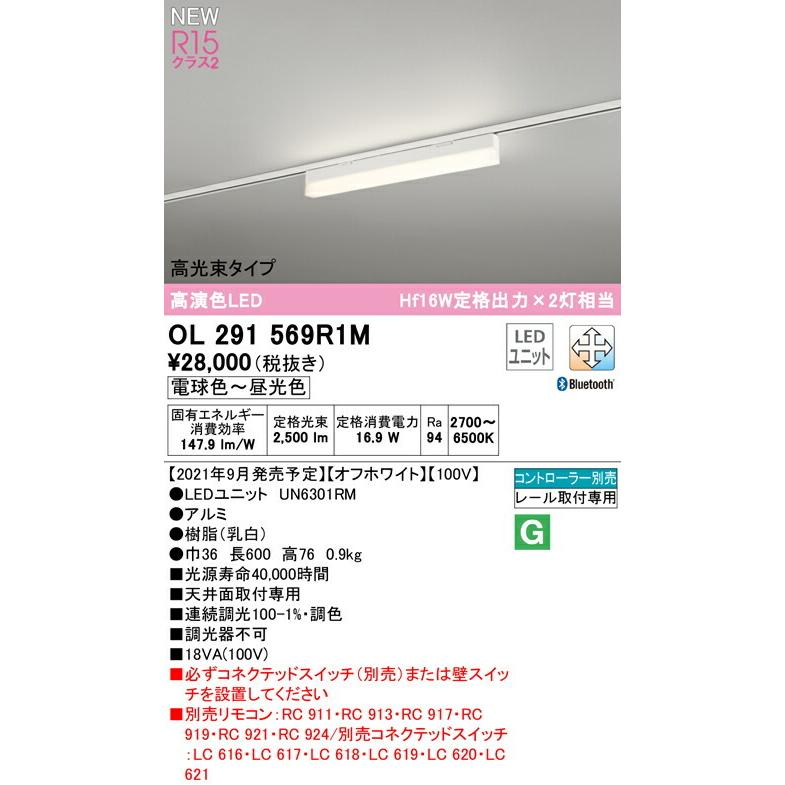 オーデリック ベースライト 【OL291569R1M】【OL 291 569R1M】_1