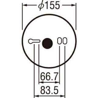オーデリック 非常用照明器具 直付型　中天井 【OR036609P2】【OR 036 609P2】