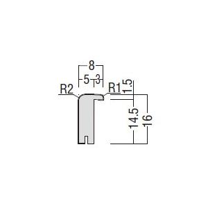 ノダ 額縁（ガラス用） P-113 内装ドア用 入数：1｜up-b