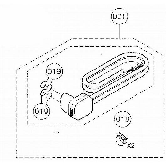 あすつく】ノーリツ ガス給湯器 部材 温水ルームヒーター用 温水