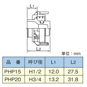 セキスイ SEKISUI 【PHP20】 ペックスヘッダープラグ ペックスヘッダー |  | 01