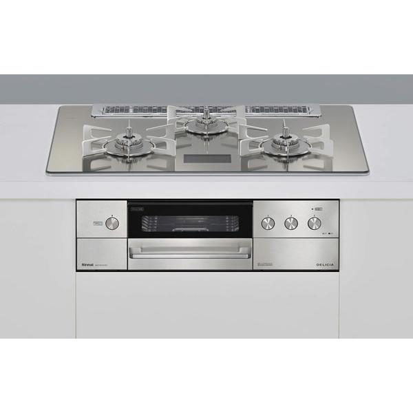 リンナイ Rinnai 【RHS71W31E13VCSTW】 グリル付ガスビルトイン