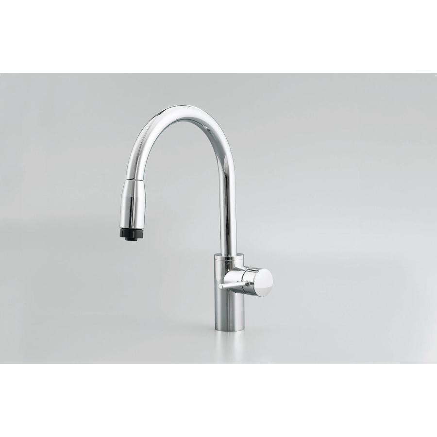 パナソニック Panasonic グースネック水栓 ハンドシャワー付 一般地  