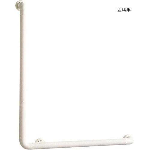 三栄水栓[SANEI] トイレ用品・浴室用品 樹脂被覆 手すり ソフトバーL型 【W580-J】｜up-b