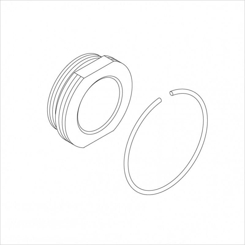 KVK KVK ZK1D180F/800 KF180シリーズ用切替側ナットセット KVK補修部品