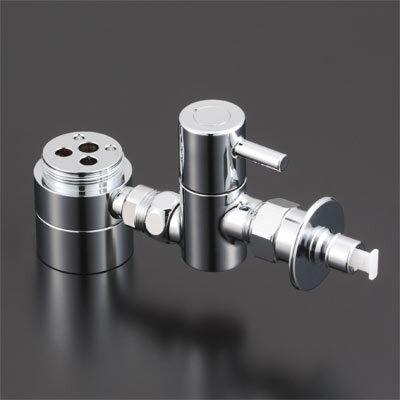 新品未使用KVK 流し台用シングルレバー式混合栓用分岐金具　ZK556P（N） KVK 流し台用シングルレバー式混合栓用分岐金具 ZK556P 水分岐