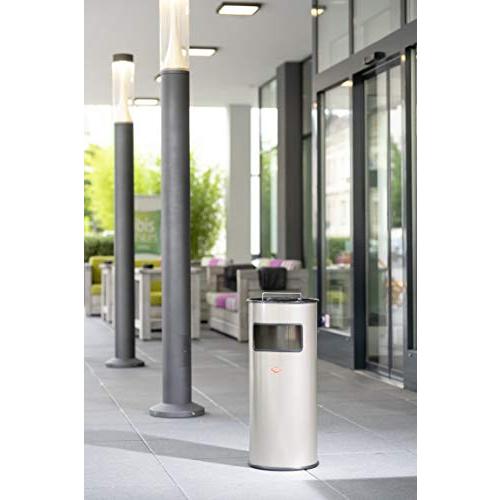 ウェスコ スモーキングゴミ箱 ステンレス 屋外用スモーキングスタンド 19L WESCO(ウェスコ) スモーキングスタンド&メタルライナー50L