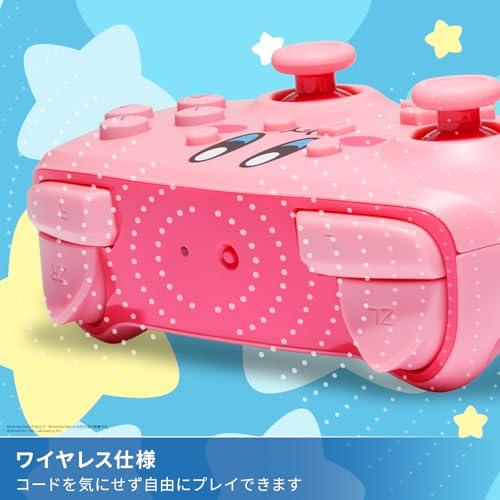 【任天堂ライセンス商品】PowerA ワイヤレスコントローラー for Nintendo Switch - 星のカービィ ほおばり NSGP0348JP-01 |  | 02
