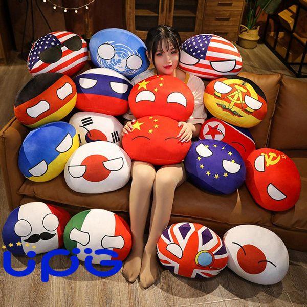 10cmカントリーボールぬいぐるみポーランドボールカントリー 10cmカントリーボールぬいぐるみポーランドボールカントリー