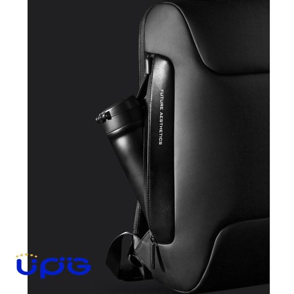 ビジネスリュック 盗難防止 ロック付き 薄型 PCリュック USBポート 大容量 防水 15.6インチ スクエアリュック 軽量 型崩れ防止 6枚目