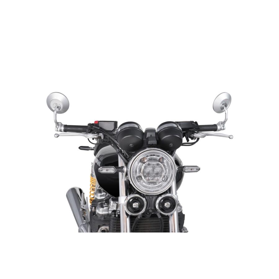 TANAX バイクバーエンドミラー ナポレオンミラー【左右セット】 TANAX