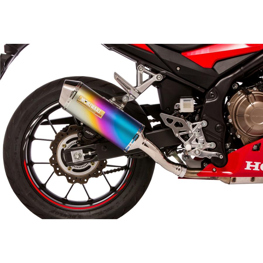 モリワキエンジニアリング CBR400R、400X 19-21/22- SlipOnExhaust MX 