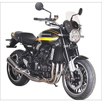 a・f 旭風防 Z900RS メーターバイザー CZ-05 : UP ON(アップオン
